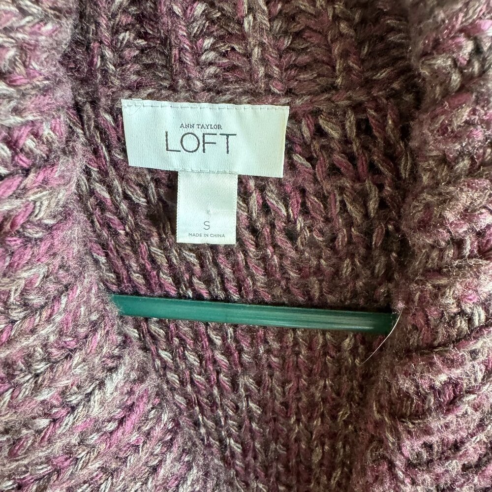Loft size small open faced cardigan